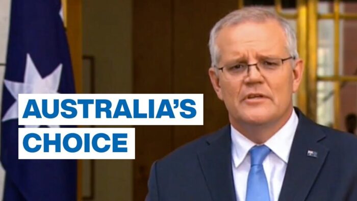 Liberal Party of Australia: Scott Morrison outlines Australia’s choice at the 2022 election