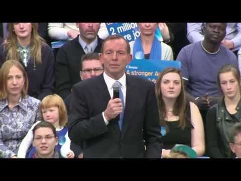 2013 Victorian Federal Campaign Launch Rally