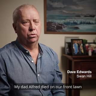 Liberal Victoria: Dave Edwards’ dad, Alfred, died on his front lawn after their desperat…