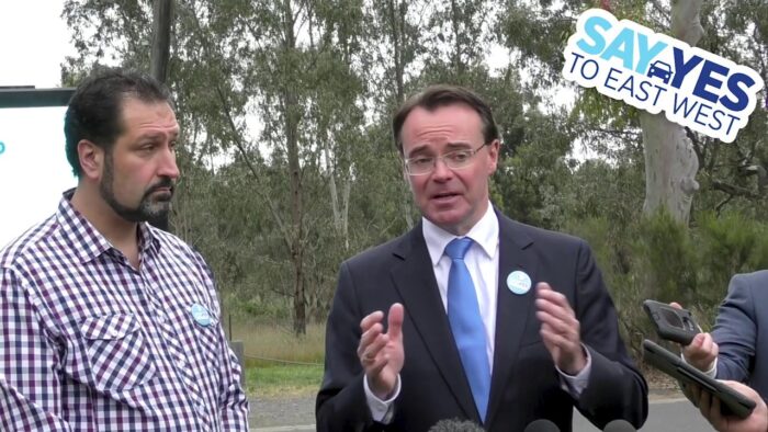 Michael O'Brien and Mark Stables - SAY YES to East West Press Conference