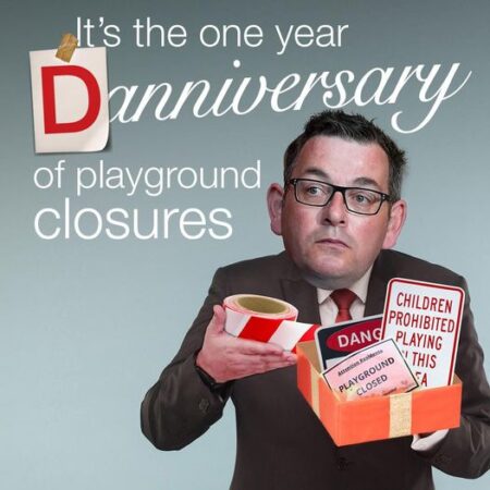 Liberal Victoria: One year ago today Daniel Andrews and Labor closed our kids’ playgroun…