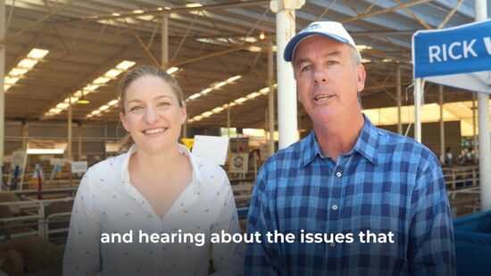 Wagin Woolarama with Steve Martin and Kathryn Jackson