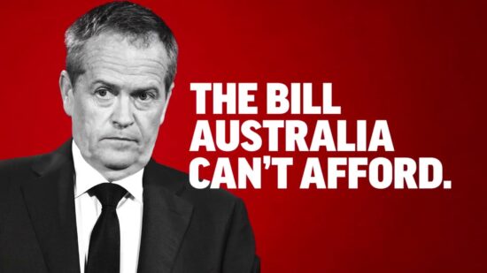 Liberals WA: You’ll pay for Bill Shorten’s new taxes