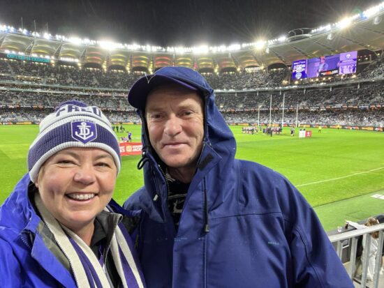 Madeleine King MP: Hectic first quarter at #AFLFreoEagles #RACDerby  Great to be here to…