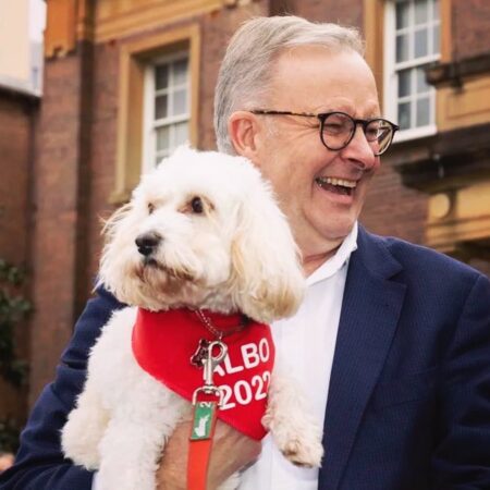 Happy #InternationalDogDay to these iconic Labor doggos and dog lovers...