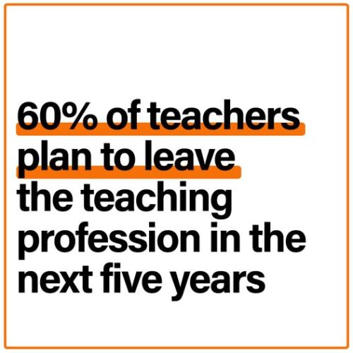 The teacher shortages have been a growing problem under this 12 year o...