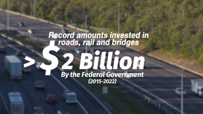 Record investment in Roads, Rail and Bridges