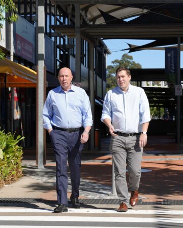 Out and about in the Redlands with Henry Pike MP chatting to local fam...