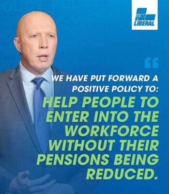 The Labor Government rejected our policy to get workers into the workf...