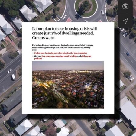 Queensland Greens: Labor’s federal social housing plan is missing 524,000 homes. By 2032,…