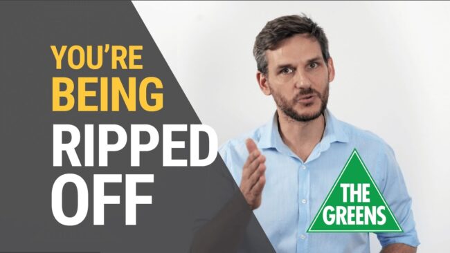 Queensland Greens: You’re being ripped off on your power bills