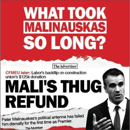 Finally Peter Malinauskas has made the no-brainer decision to reject t...