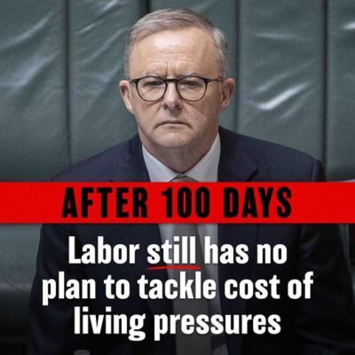 One hundred days of Labor and there has been no action on the cost of ...