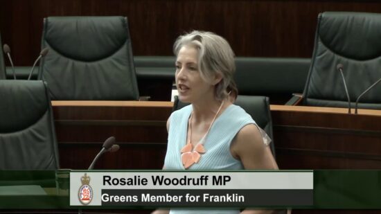 Tasmanian Greens MPs: Effect of Budget Cuts on Emergency Department: Rosalie Woodruff, 31 October, 2019