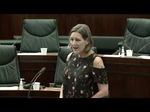 Ombudsman's Annual Report, Cassy O'Connor MP, 18 November 2020