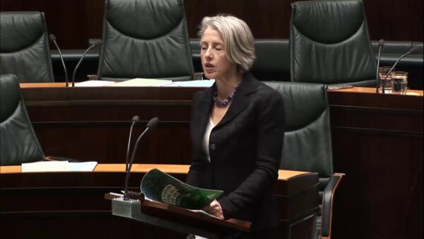 Tasmanian Greens MPs: Tasmanian Greens Budget Reply: Woodruff