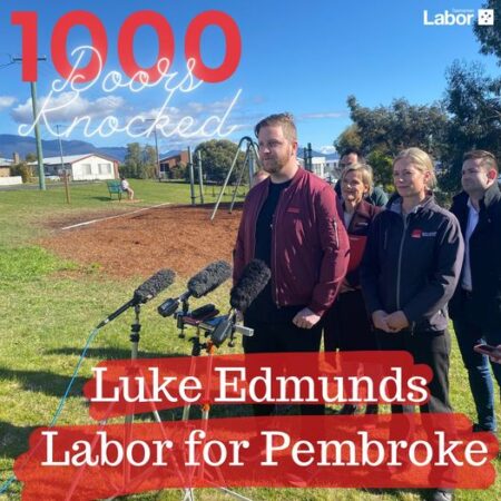 Tasmanian Labor: Out today talking to the community about the issues that matter, with …