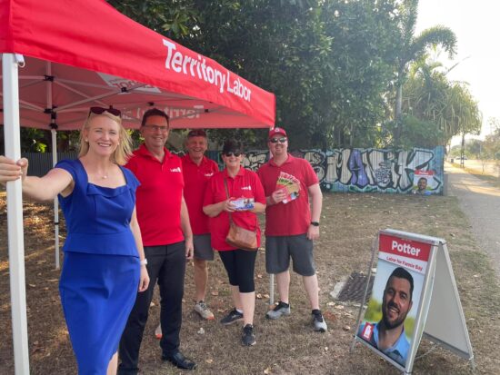 Territory Labor: Our legendary volunteers and supporters are out and about roadside, le…