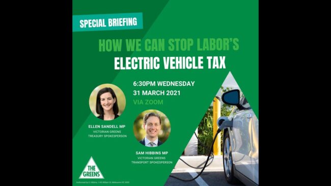 Special Briefing: How we can stop Labor's Electric Vehicle tax