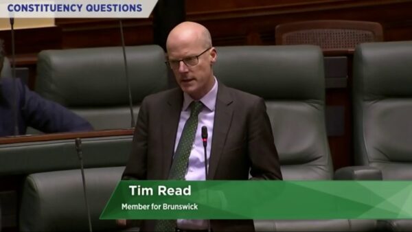 Tim Read MP - Constituency Question - Upfield Shared Path