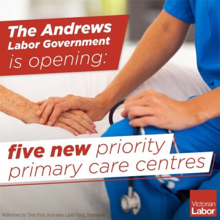 Five new Priority Primary Care Centres will be up and running in Novem...