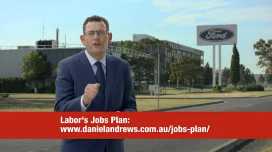 Victorian Labor: Victoria is losing too many jobs.