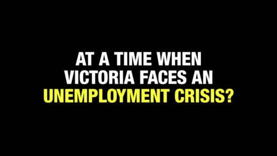 Why would you cut TAFE in an unemployment crisis?