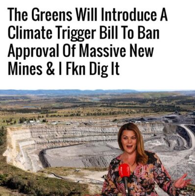 Right now, our laws mean that there is no need for new mines to be ass...