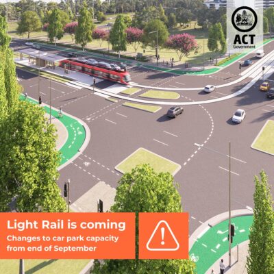 Andrew Barr MLA: Major city infrastructure improvements, including work on London Cct t…