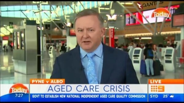 Aged Care - The Today Show - Friday, 20 April 2018