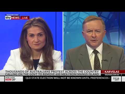 Manus Island - Sky News - Sunday, 26 November 2017