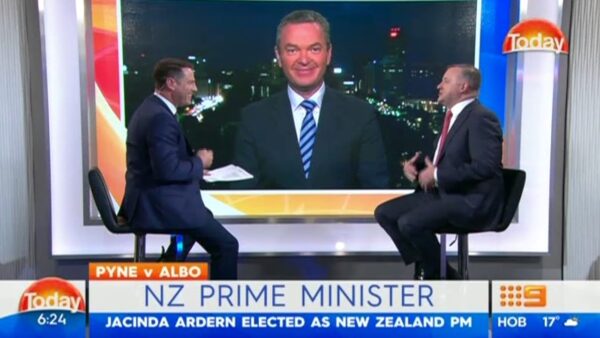 Today Show - Congrats Prime Minister Ardern of New Zealand