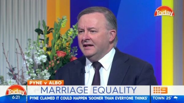 Today Show - Tony Abbott's insurgency is holding back Marriage Equality