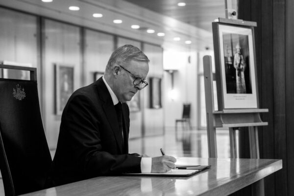 This morning I signed the condolence book for Her Majesty Queen Elizab...