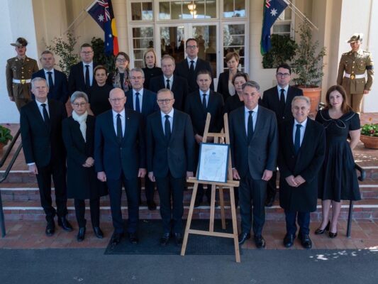 Today at Government House the Federal Executive Council met to witness...