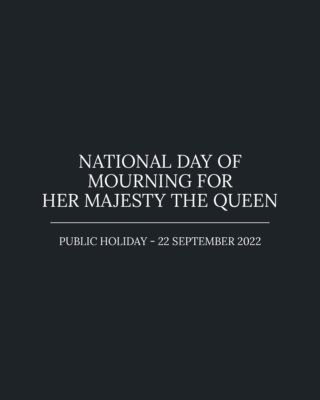 Today is Australia’s National Day of Mourning for Queen Elizabeth II. ...