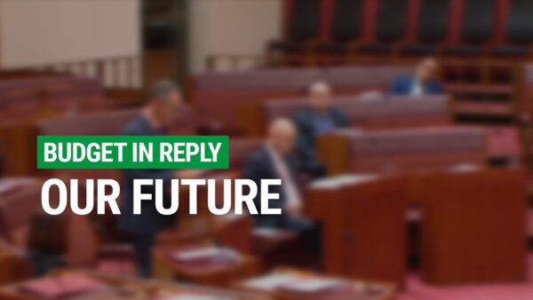 Budget in Reply - Our Future