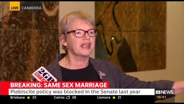 Janet Rice on Liberal party room meeting Plebiscite