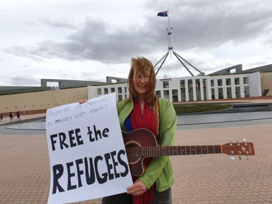 Dawn at Parliament House