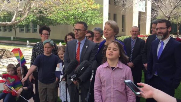 Richard and Janet call for Marriage Equality