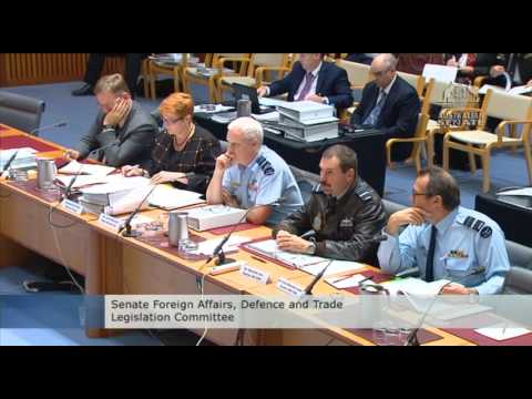 Scott Ludlam -  F 35's - Foreign Affairs Defence & Trade Committee