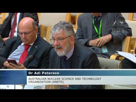 Scott Ludlam -  Medical Isotope Production - Economics Committee