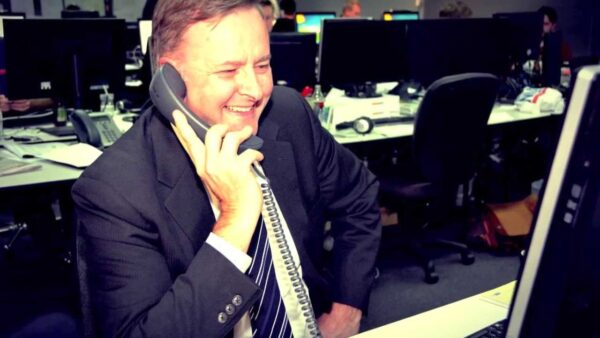 Albo calls Heidi to say thanks for donating to the campaign