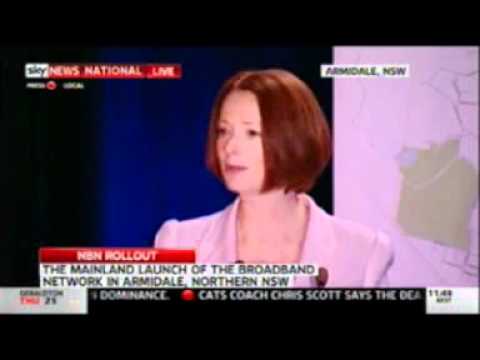 Julia Gillard: Historic NBN Launch