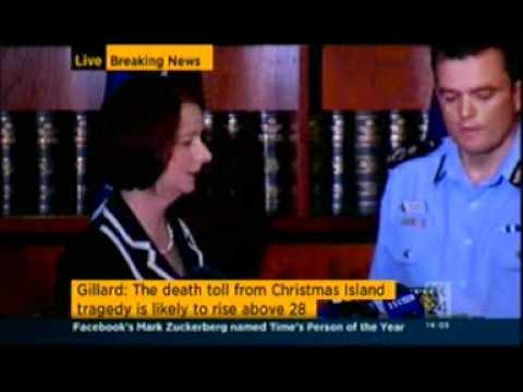 Julia Gillard Press Conference on the Christmas Island Boat Tragedy