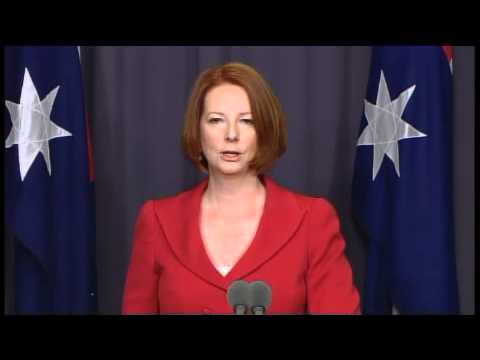 Julia Gillard Press conference on the death of Osama bin Laden