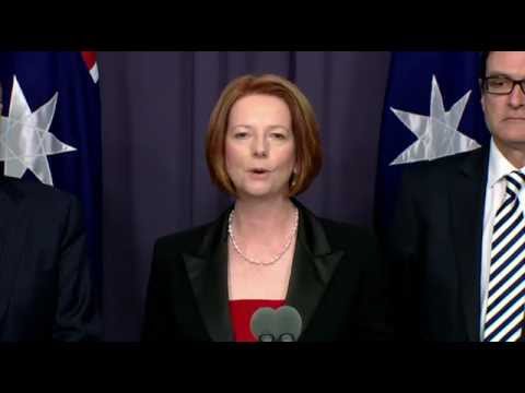 Press Conference: Julia Gillard on the passing of the Clean Energy Future legislation