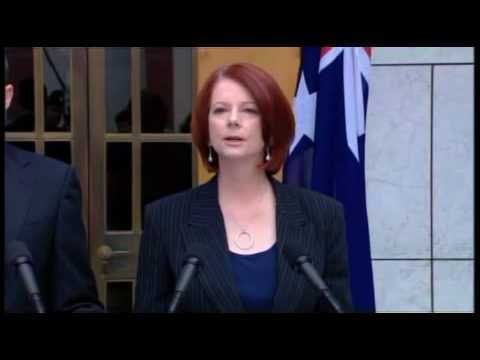 Press Conference on Asbestos Victims Compensation: Julia Gillard & David Bradbury