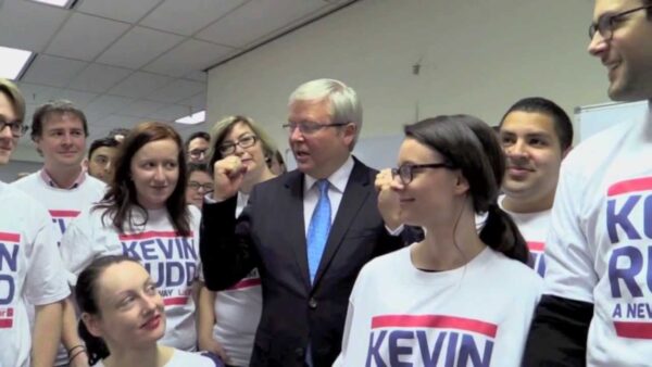 The PM drops in on Campaign HQ