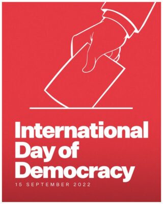 This year, Democracy Day's focus is the ongoing threats to the freedom...